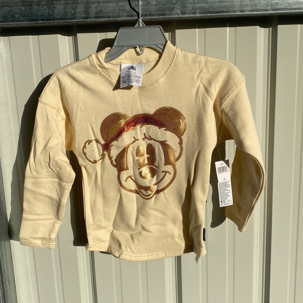 Walt Disney World kid’s Christmas Mickey spirit jersey ❤️